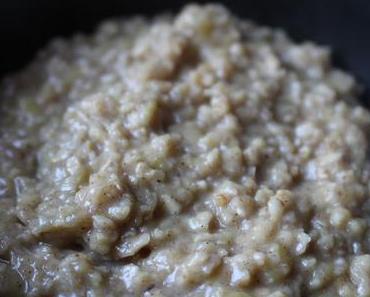 Veganen Bananenporridge kochen - easy und ideal für unterwegs