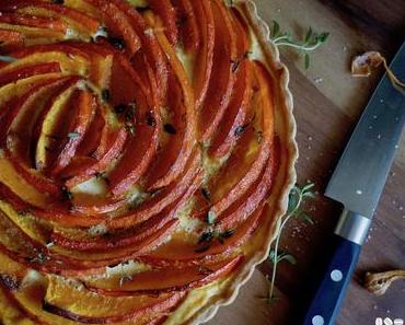 Herbstliche Kürbisquiche