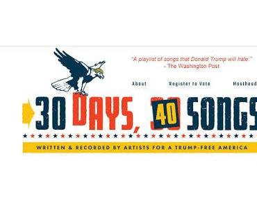Geht der Clinton Kampagne '30 Days, 40 Songs' die Luft aus?