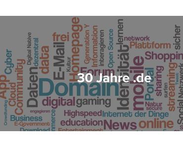 30 Jahre .de-Domains im Internet