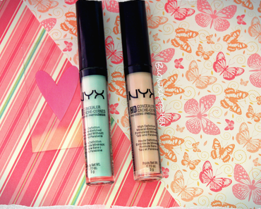 NYX Concealer Porcelain + Green