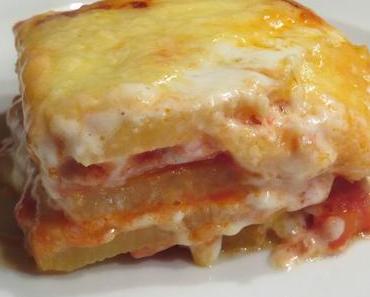 Steckrüben-Lasagne