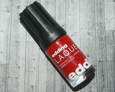 edding L.A.Q.U.E. REAL RED