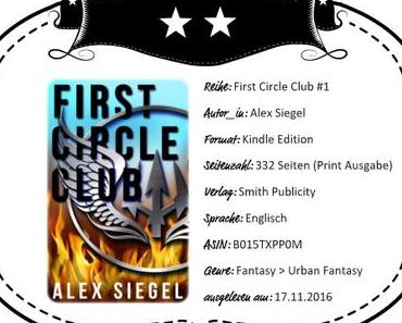 Alex Siegel – First Circle Club