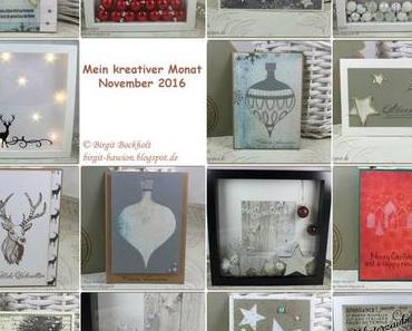 Mein kreativer Monat - November 2016