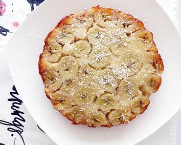 Upsidedown Bananen Kuchen