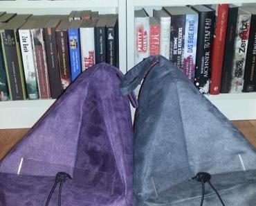 Book Seat – Lesesack, Buchstütze, Bücherkissen und Schenkelwärmer