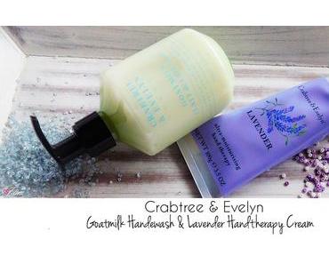 Crabtree & Evelyn Handpflege - Lavender Hand Therapy & Goatmilk Handwasch Gel   #Lavendel #Ziegenmilch