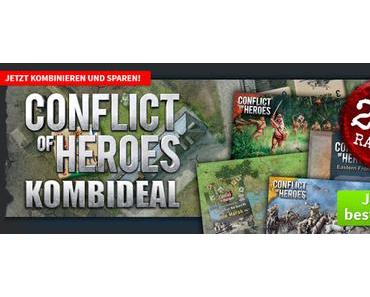 Spiele-Offensive Aktion - Der Conflict of Heroes Kombideal