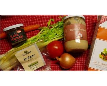 Paprika gefüllt mit Bulgur  // schnelle Äpfelchen