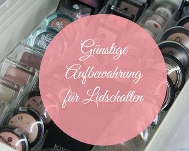 Tipp - günstige Lidschattenaufbewahrung