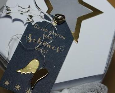 Sechseckbox weihnachtlich
