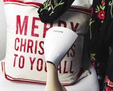 Kleidermaedchen Adventskalender: Türchen 18 – Philips Style Touch Dampfbürste in Weiß/Rosé