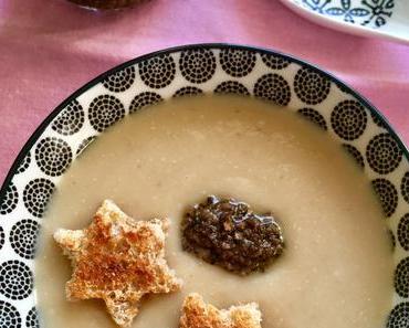 Getrüffelte Pastinaken-Maronen-Suppe