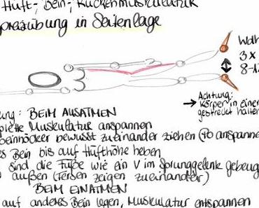 Sport mit und ohne Pilatesball: 2 weitere Übungen