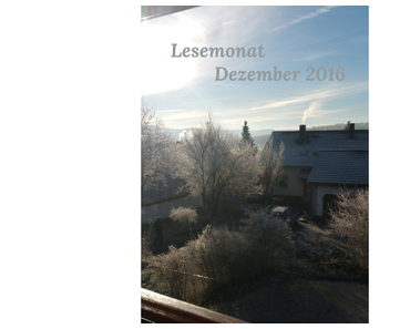 [Mein Monat] Lesemonat Dezember 2016