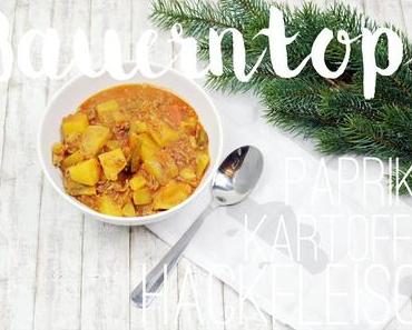 Winter Food Love - Bauerntopf mit Hackfleisch, Kartoffeln und Paprika