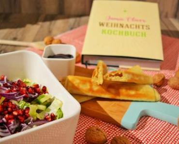 Happy New Year – Camembert Stangen mit Wintersalat & Cranberrydip von Jamie Oliver [Rezension]