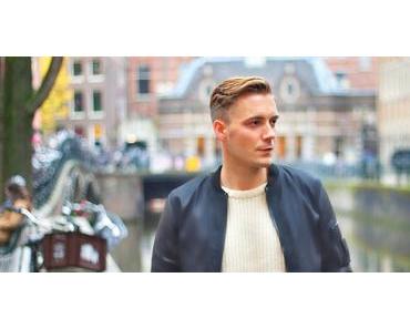 Strick Jumper und Schwarze Jacke // Herbst Outfit