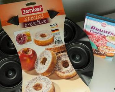 Donutbackblech mit Donuts, Cookies & Co.