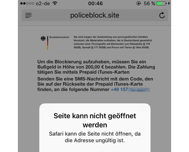 Erpressungsversuche bei iPhones und iPads