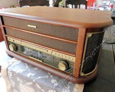 Musik hören mit einem tollen Retro Aussehen #Auna #Technik #Anlage