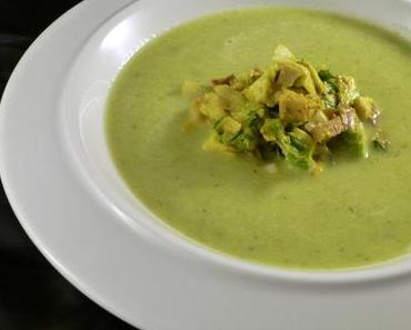 Frühlingszwiebel-Vichyssoise mit Avocado-Tatar