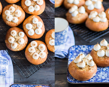 (Königliche) Streuseltaler mit Merinugetopping