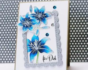 Für Dich | Cards und More Shop Blog Challenge - Anything Goes with Flowers