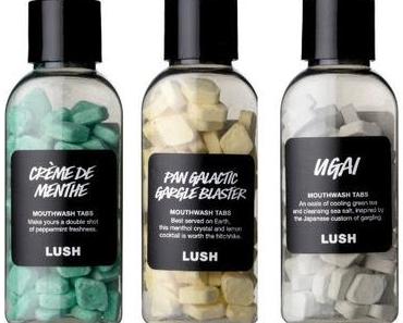 LUSH lanciert die erste Mundspülung in fester Form