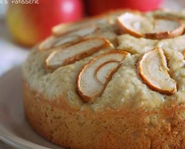 Vanille-Reiskuchen mit Apfel [Süße Resteküche]