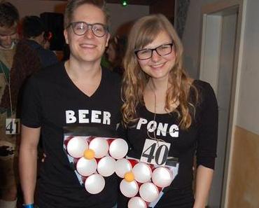 DIY Couple Beer Pong Costume