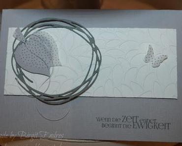 Trauerkarten - zur Zeit sehr gefragt