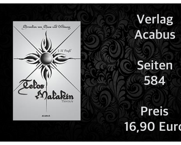 Rezension | Die Chroniken von Chaos und Ordnung 2 - Telos Malakin von J.H. Praßl