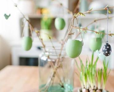 Frühjahrsspecial: It`s green! Erste Osterdeko im Haus