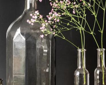 Ich habe eine Blasslila Schleierkrautwolke in der Vase