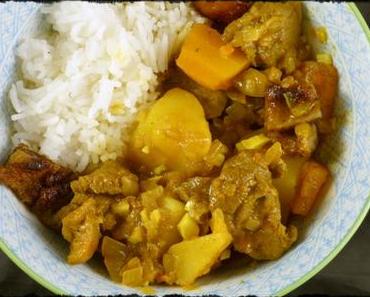 Burmesisches Entencurry mit Kartoffeln