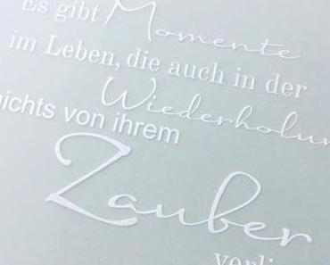 Ich war mal...