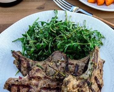 Food-Wine-Pairing: Honig-Chili-Lammkotelett und Grand Marrenon