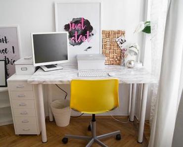 DIY Schreibtisch Redesign