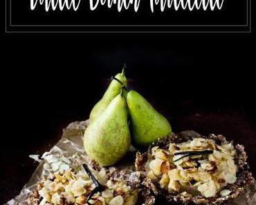 Dattel-Birnen-Tartelette