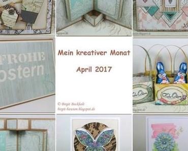 Mein kreativer Monat - April 2017