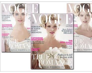 Vogue UK Cover Mai 2011 : Royal Wedding Special