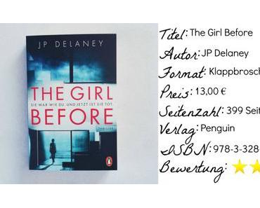 The Girl Before – JP Delaney