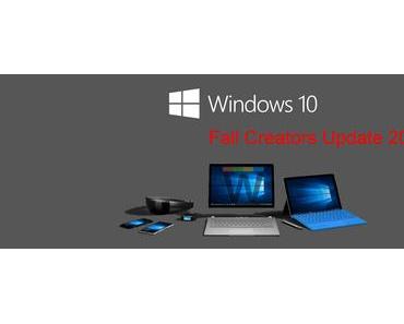 Das Fall Creators Update für Windows 10