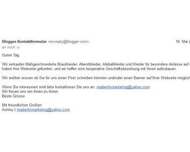 Achtung - so sehen (eventuell ) Datenklaumails aus!