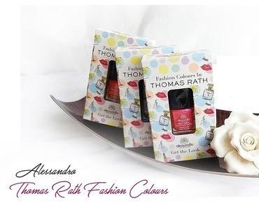 Alessandro Fashion Colour's Nail Polish  by Thomas Rath - Heidis Pink / Victorias Brown / Christys Red  Limited Edition