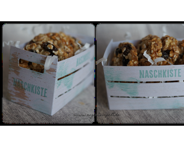 Holzkiste als Naschkiste