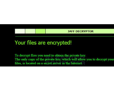 Tool entschlüsselt vom Trojaner Jaff verschlüsselte Daten