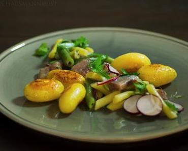 Matjessalat mit Bohnen